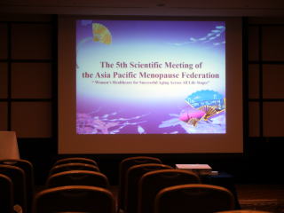 The 5th Scientific Meeting of the Asia Pacific Menopause Federationの様子